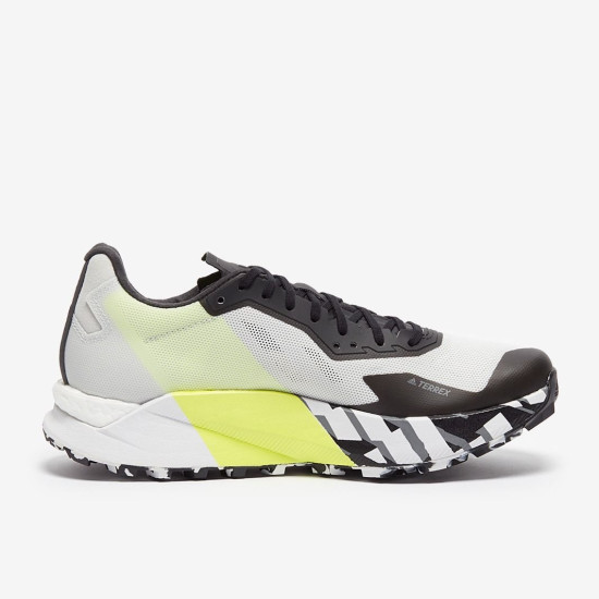 Sepatu Lari Womens Adidas Terrex Agravic Ultra Black Yellow White FY7660 Sepatu Lari Womens Adidas Terrex Agravic Ultra Black Yellow White FY7660