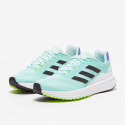 Sepatu Lari Womens Adidas SL20 2 Halo Mint Core Black Signal Green FZ2491