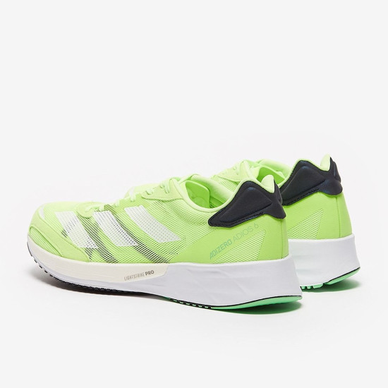 Sepatu Lari Adidas Adizero Adios 6 Signal Green Ftwr White Core Black FZ2494