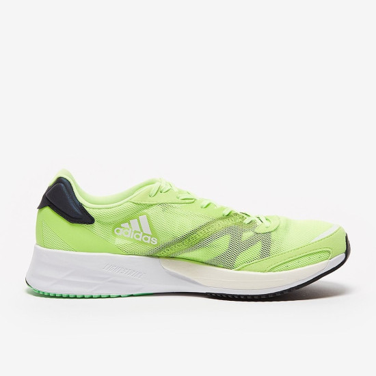 Sepatu Lari Adidas Adizero Adios 6 Signal Green Ftwr White Core Black FZ2494