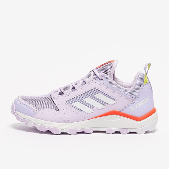 Sepatu Lari Womens Adidas Terrex Agravic TR Violet Tone Cloud White Solar Red FZ2643