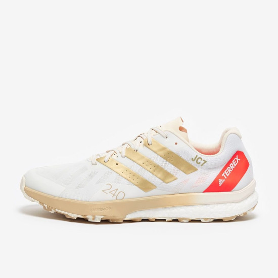 Sepatu Lari Adidas Terrex Speed Ultra Wonder White Matte Gold Crystal White FZ3254 Sepatu Lari Adidas Terrex Speed Ultra Wonder White Matte Gold Crystal White FZ3254