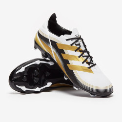 Sepatu Bola Adidas Gamemode FG White Gold Metallic Core Black GV6863