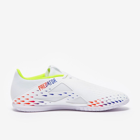 Sepatu Futsal Adidas Predator Edge.4 IN Sala White Solar Yellow Power Blue GV8512 Sepatu Futsal Adidas Predator Edge.4 IN Sala White Solar Yellow Power Blue GV8512