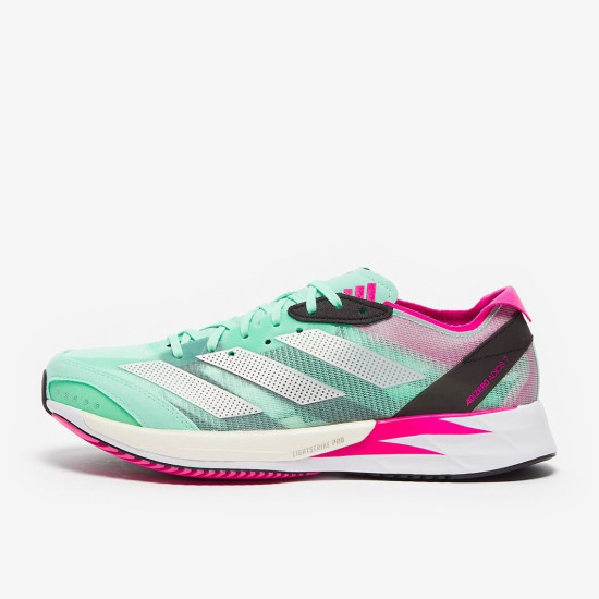 Sepatu Lari Womens Adidas Adizero Adios 7 Pulse Mint Silver Met Core Black GV9062