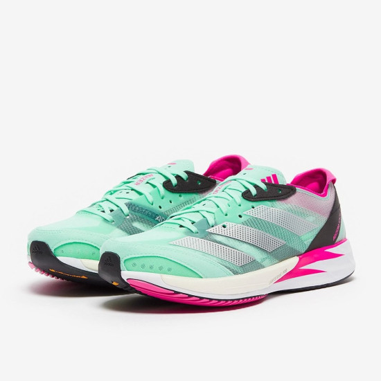 Sepatu Lari Womens Adidas Adizero Adios 7 Pulse Mint Silver Met Core Black GV9062 Sepatu Lari Womens Adidas Adizero Adios 7 Pulse Mint Silver Met Core Black GV9062