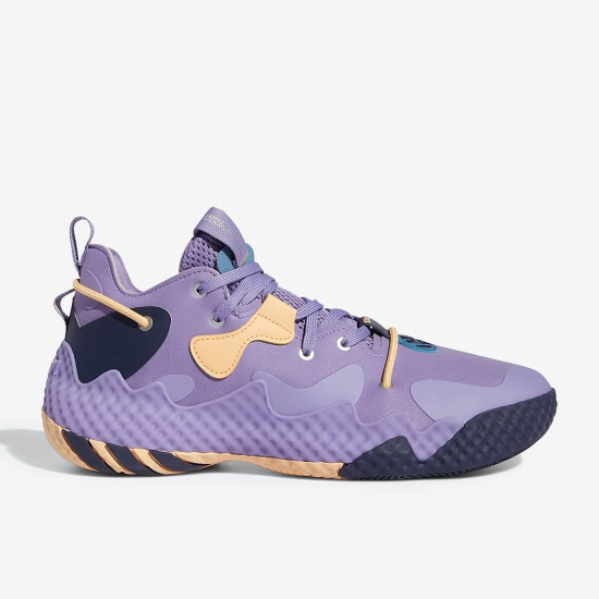 Sepatu Basket Adidas Harden Vol.6 Magic Lilac Shadow Navy Pulse Amber GV9080