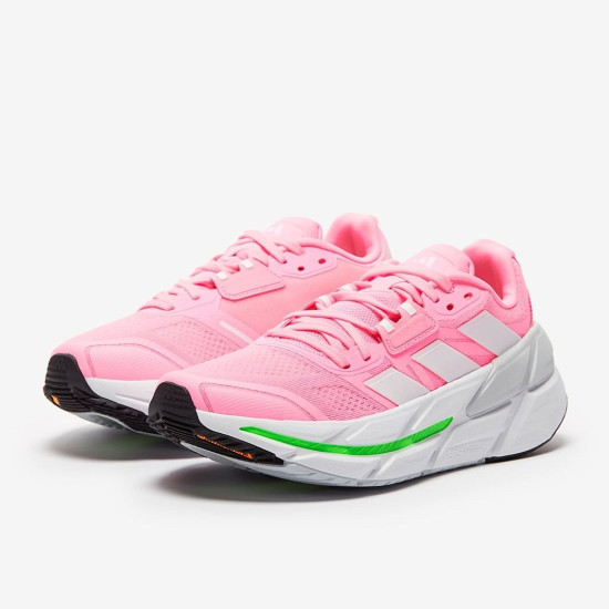 Sepatu Lari Womens Adidas Adistar CS Beam Pink Ftwr White Solar Green GV9539