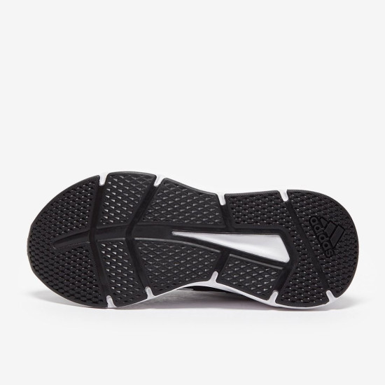 Sepatu Lari Womens Adidas Galaxy 6 Black White GW3847