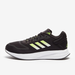 Sepatu Lari Adidas Duramo 10 Core Black Solar Yellow Solar Green GW4078