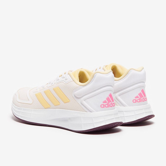 Sepatu Lari Womens Adidas Duramo 10 Ftwr White Almost Yellow Beam Pink GW4115 Sepatu Lari Womens Adidas Duramo 10 Ftwr White Almost Yellow Beam Pink GW4115