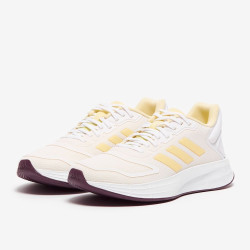 Sepatu Lari Womens Adidas Duramo 10 Ftwr White Almost Yellow Beam Pink GW4115