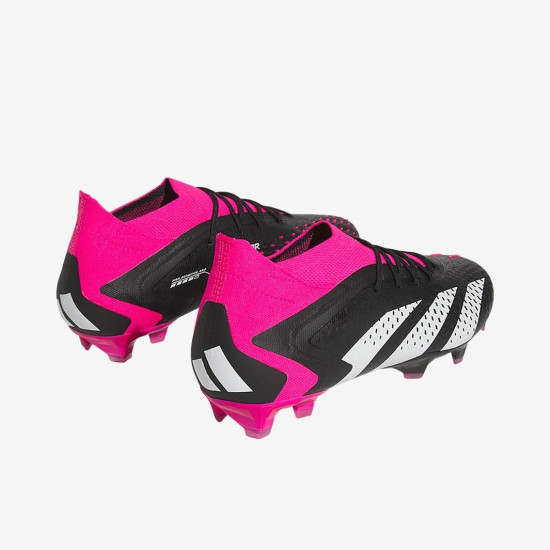 Sepatu Bola Adidas Predator Accuracy.1 FG Core Black White Team Shock Pink GW4569