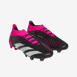 Sepatu Bola Adidas Predator Accuracy.1 FG Core Black White Team Shock Pink GW4569