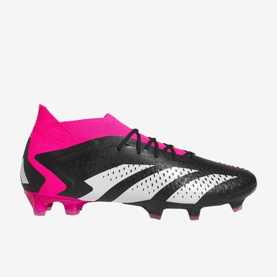 Sepatu Bola Adidas Predator Accuracy.1 FG Core Black White Team Shock Pink GW4569