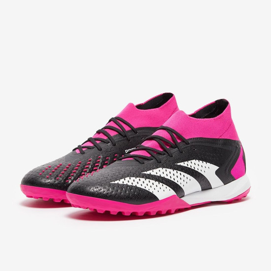 Sepatu Futsal Adidas Predator Accuracy.1 TF Core Black White Team Shock Pink GW4633