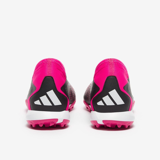 Sepatu Futsal Adidas Predator Accuracy.3 TF Core Black White Team Shock Pink GW4637