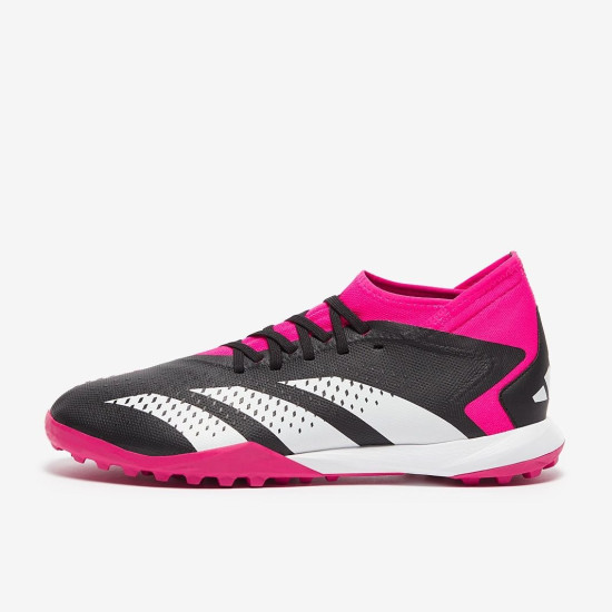 Sepatu Futsal Adidas Predator Accuracy.3 TF Core Black White Team Shock Pink GW4637