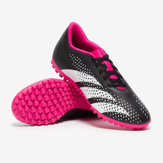 Sepatu Futsal Adidas Predator Accuracy.4 TF Core Black White Team Shock Pink GW4647