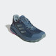 Sepatu Lari Womens Adidas Terrex TrailRider Wonder Steel Magic Grey Met Pulse Lilac GW5554