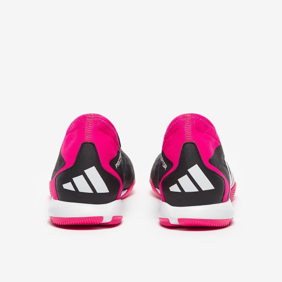 Sepatu Futsal Adidas Predator Accuracy.3 IN Core Black White Team Shock Pink GW7069