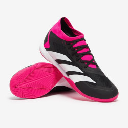 Sepatu Futsal Adidas Predator Accuracy.3 IN Core Black White Team Shock Pink GW7069