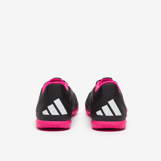 Sepatu Futsal Adidas Predator Accuracy.4 IN Sala Core Black White Team Shock Pink GW7072