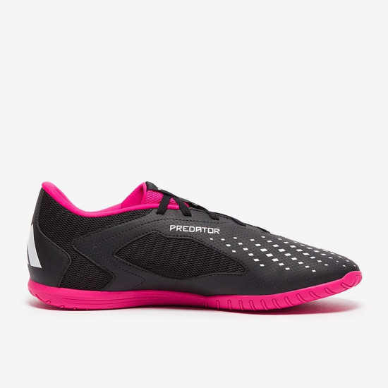 Sepatu Futsal Adidas Predator Accuracy.4 IN Sala Core Black White Team Shock Pink GW7072