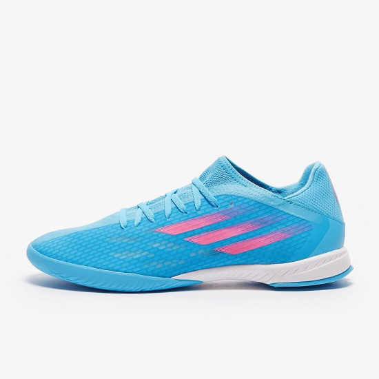 Sepatu Futsal Adidas X Speedflow.3 IN Sky Rush Team Shock Pink White GW7489