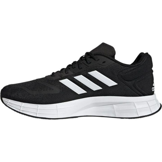 Sepatu Lari Adidas Duramo 10 Core Black Cloud White GW8336-8.5