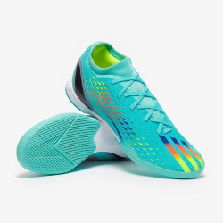 Sepatu Futsal Adidas X Speedportal.3 IN Clear Aqua Power Blue Solar Yellow GW8466