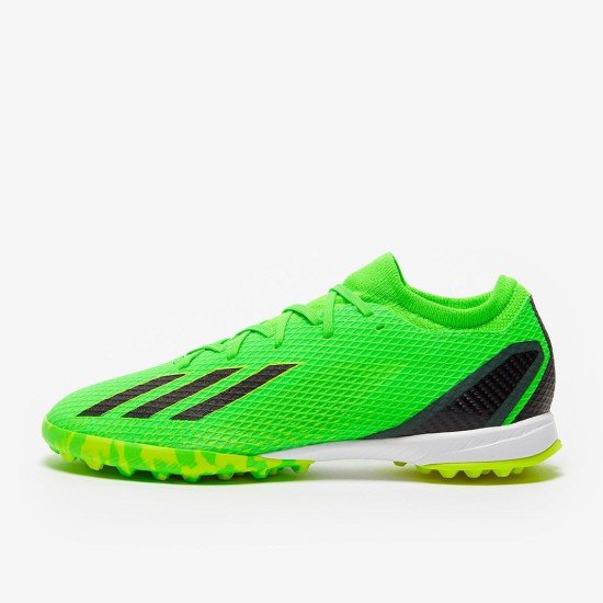 Sepatu Futsal Adidas X Speedportal.3 TF Solar Green Core Black Solar Yellow GW8484