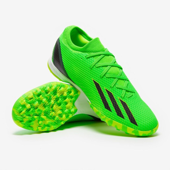 Sepatu Futsal Adidas X Speedportal.3 TF Solar Green Core Black Solar Yellow GW8484