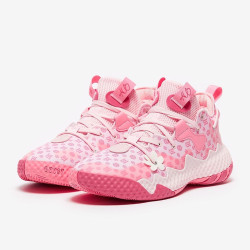 Sepatu Basket Adidas Harden Vol.6 Clear Pink Cloud White Team Real Magenta GW9033