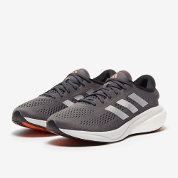 Sepatu Lari Adidas Supernova 2 Grey Six Silver Met Beam Orange GW9086