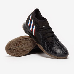 Sepatu Futsal Adidas Predator Edge.3 IN Core Black White Vivid Red GX0020