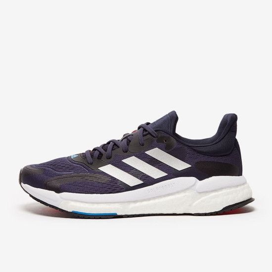 Sepatu Lari Adidas Solar Boost 4 Shadow Navy Silver Met Turbo GX3036