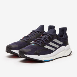 Sepatu Lari Adidas Solar Boost 4 Shadow Navy Silver Met Turbo GX3036