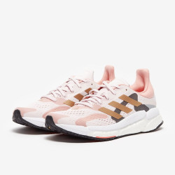 Sepatu Lari Womens Adidas Solar Boost 4 Almost Pink Copper Met Turbo GX3042