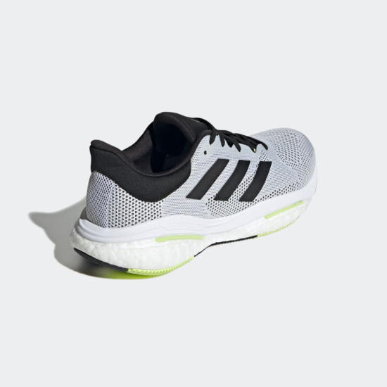 Sepatu Lari Adidas Solar Glide 5 Ftwr White Core Black Pulse Lime GX5472