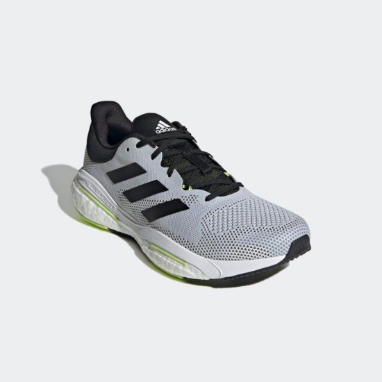 Sepatu Lari Adidas Solar Glide 5 Ftwr White Core Black Pulse Lime GX5472