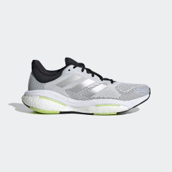 Sepatu Lari Womens Adidas Solar Glide 5 Ftwr White Silver Met Pulse Lime GX5513