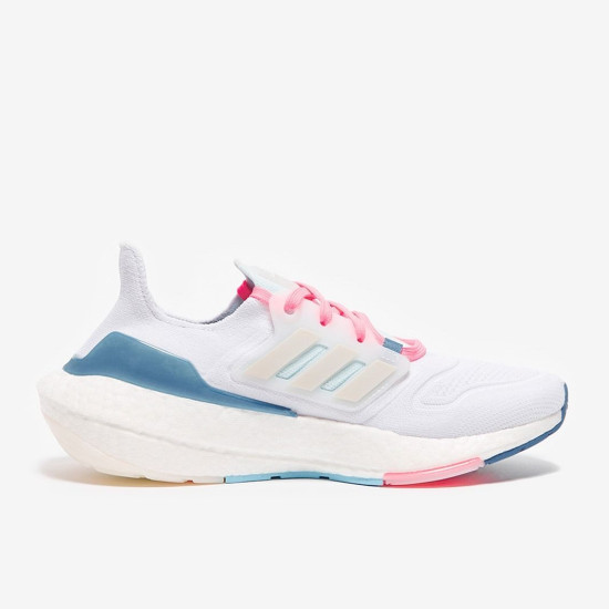 Sepatu Lari Womens Adidas Ultraboost 22 Ftwr White Grey One Almost Blue GX5929