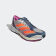 Sepatu Lari Adidas Adizero Adios 7 Dash Grey Solar Orange Wonder Steel GX6647