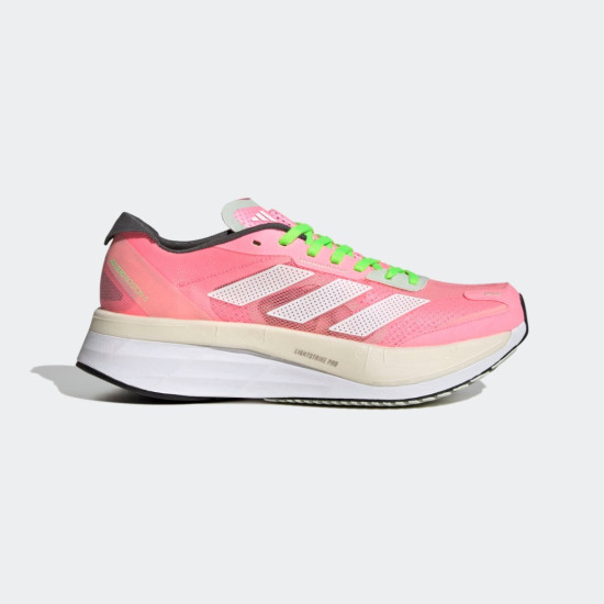 Sepatu Lari Womens Adidas Adizero Boston 11 Beam Pink Ftwr White Beam Green GX6656 Sepatu Lari Womens Adidas Adizero Boston 11 Beam Pink Ftwr White Beam Green GX6656