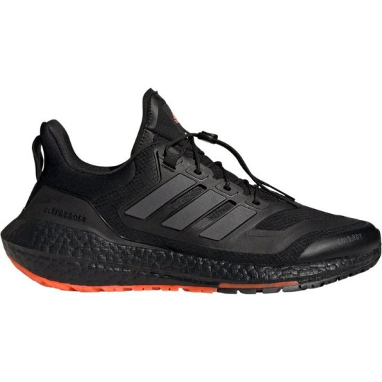 Sepatu Lari Adidas Ultra Boost 22 Cold.RDY 2.0 Core Black Carbon Impact Orange GX6691-7