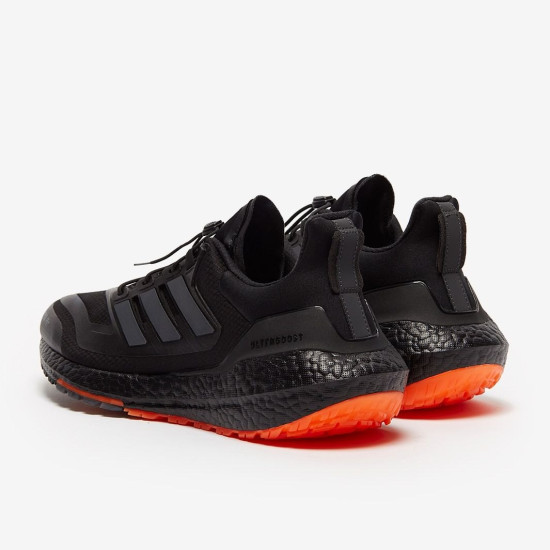 Sepatu Lari Adidas Ultraboost 22 C.RDY II Core Black Carbon Impact Orange GX6691