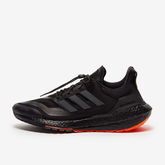 Sepatu Lari Adidas Ultraboost 22 C.RDY II Core Black Carbon Impact Orange GX6691