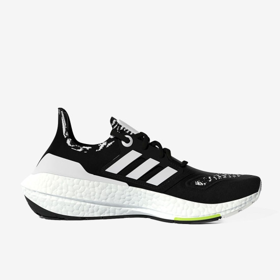 Sepatu Lari Womens Adidas Ultraboost 22 Core Black Ftwr White Almost Lime GX8019