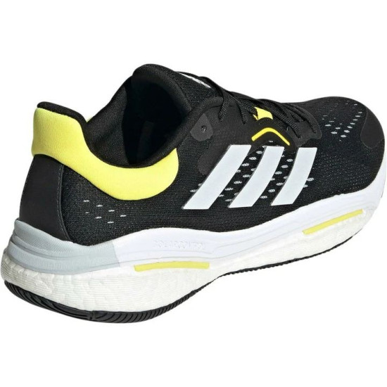 Sepatu Lari Adidas Solar Control Core Black White Yellow GX8409-7